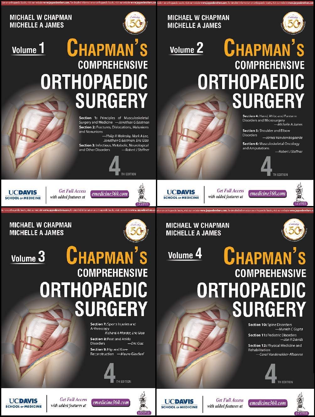 Chapmanās Comprehensive Orthopaedic Surgery, 4th Edition (EPUB + Videos) Chapmanās Comprehensive Orthopaedic Surgery, 4th Edition (EPUB + Videos)